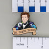 NerdyKeppie Dr. James Barry Historically Queer Enamel Pride Pin. Our NerdyKeppie Historically Queer Pride enamel pin features Dr. James Barry surrounded by flowers in your choice of rainbow, transgender, or gay men's/MLM pride colors. This pride pin ships from Portland, Oregon.