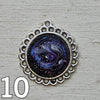 Galactic Resin Pendant Necklace - 1"