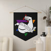 NerdyKeppie "100% Kosher Beef" Rainbow Gay Pride Pennant. 