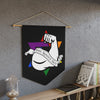 NerdyKeppie "100% Kosher Beef" Rainbow Gay Pride Pennant. 