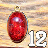 Galactic Resin Pendant Necklace - 1.25" + 1.5"