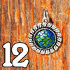 Mermaid Scale Resin Pendant Necklaces & Earrings - .5"
