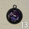 Galactic Resin Pendant Necklace - 1"