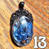 Galactic Resin Pendant Necklace - 2"