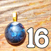 Galactic Resin Pendant Necklace - 1"