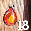Galactic Resin Pendant Necklace - 1.25" - 1.5"