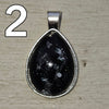 Galactic Resin Pendant Necklace - 1"