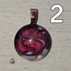 Galactic Resin Pendant Necklace - .75"