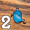 Shimmering Ghost Resin Pendant Necklace