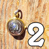 Galactic Resin Pendant Necklace - .75"