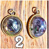 Galactic Resin Pendant Necklace - 1.25" - 1.5"