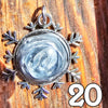 Galactic Resin Pendant Necklace - 1.25" - 1.5"