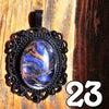 Galactic Resin Pendant Necklace - 1.25" - 1.5"