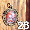 Galactic Resin Pendant Necklace - 1.25" - 1.5"