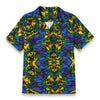 NerdyKeppie Splatterwave Unisex Cotton Hawaiian Short Sleeve Shirt. 