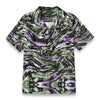NerdyKeppie Splatterwave Unisex Cotton Hawaiian Short Sleeve Shirt. 
