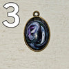 Galactic Resin Pendant Necklace - 1"