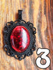 Galactic Resin Pendant Necklace - 1"