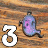 Shimmering Ghost Resin Pendant Necklace