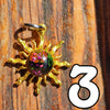 Galactic Resin Pendant Necklace - .75"
