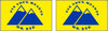 NerdyKeppie "Fix Your Hearts Or Die" Double Mountains Double Sided Flag. 