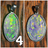Galactic Resin Pendant Necklace - 1.25" - 1.5"