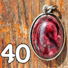 Galactic Resin Pendant Necklace - 1.25" - 1.5"