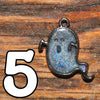 Shimmering Ghost Resin Pendant Necklace