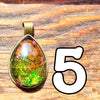 Wicked Good Resin Pendant Necklace - 1-2"