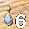 Galactic Resin Pendant Necklace - .75"