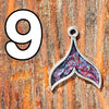 Galactic Resin Pendant Necklace - .75"