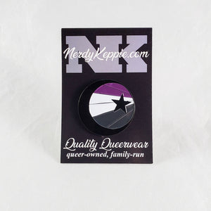 NerdyKeppie BONEYARD Faith & Pride Star & Crescent Pins. 