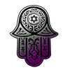 NerdyKeppie Hamsa Pride Acrylic Earrings. Our acrylic gay pride Hamsa earrings have hypoallergenic steel hooks. These comfortable earrings are a great gay pride gift and ship from Portland, Oregon.
