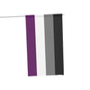 NerdyKeppie Ace Pride Flag (Indoor/Outdoor). An Asexual Pride flag made from durable, weather-resistant poly canvas: this Pride celebration flag makes a great home decoration or casual cape!