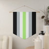 NerdyKeppie Agender Pride Pennant. 
