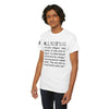 NerdyKeppie "Ally as a Verb" Cotton Tee Shirt. 