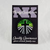 NerdyKeppie Faith & Pride Cross Enamel Pins. A Cross design for our Faith & Pride enamel pins collection, available in a wide variety of pride flag designs!