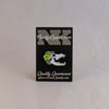 NerdyKeppie Proud to the Bone Wolf Skull Pride Enamel Pins. A wolf skull pride enamel pin for our Proud to the Bone project, wearing an adorable crown of flowers!