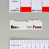 NerdyKeppie Error 404 Gender/Sexuality Not Found Sticker. A NerdyKeppie matte sticker reading your choice of "Error 404 Gender Not Found" or "Error 404 Sexuality Not Found". This pride sticker ships from Portland, Oregon.