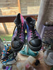 BONEYARD Bi Pride Mosaic Canvas Sneakers - M 7.5/W 10/EU 41