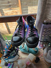BONEYARD Bi Pride Mosaic Canvas Sneakers - M 7.5/W 10/EU 41