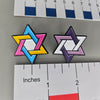 BONEYARD C-Grade Star of David Enamel Pin