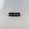 NerdyKeppie's BONEYARD "Fae/Them" Embroidered Pronoun Patch are stitched on sturdy rectangular duck cloth and backed with vinyl fuse.