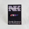 NerdyKeppie BONEYARD Faith & Pride Atheist Pins. 