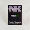 NerdyKeppie BONEYARD Faith & Pride Atheist Pins. 