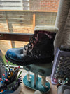 BONEYARD Faux Fur Lined Synthetic Leather Boots, Trans Galaxy - M 10/W 12/EU 44