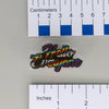NerdyKeppie-BONEYARD "Hello Everyone" Acrylic Pride Pin-Bi