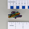 NerdyKeppie-BONEYARD "Hello Everyone" Acrylic Pride Pin-Bi