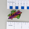 NerdyKeppie-BONEYARD "Hello Ladies" Acrylic Pride Pin-Bi