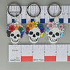 BONEYARD One-Sided Human Skull Pride Keychain